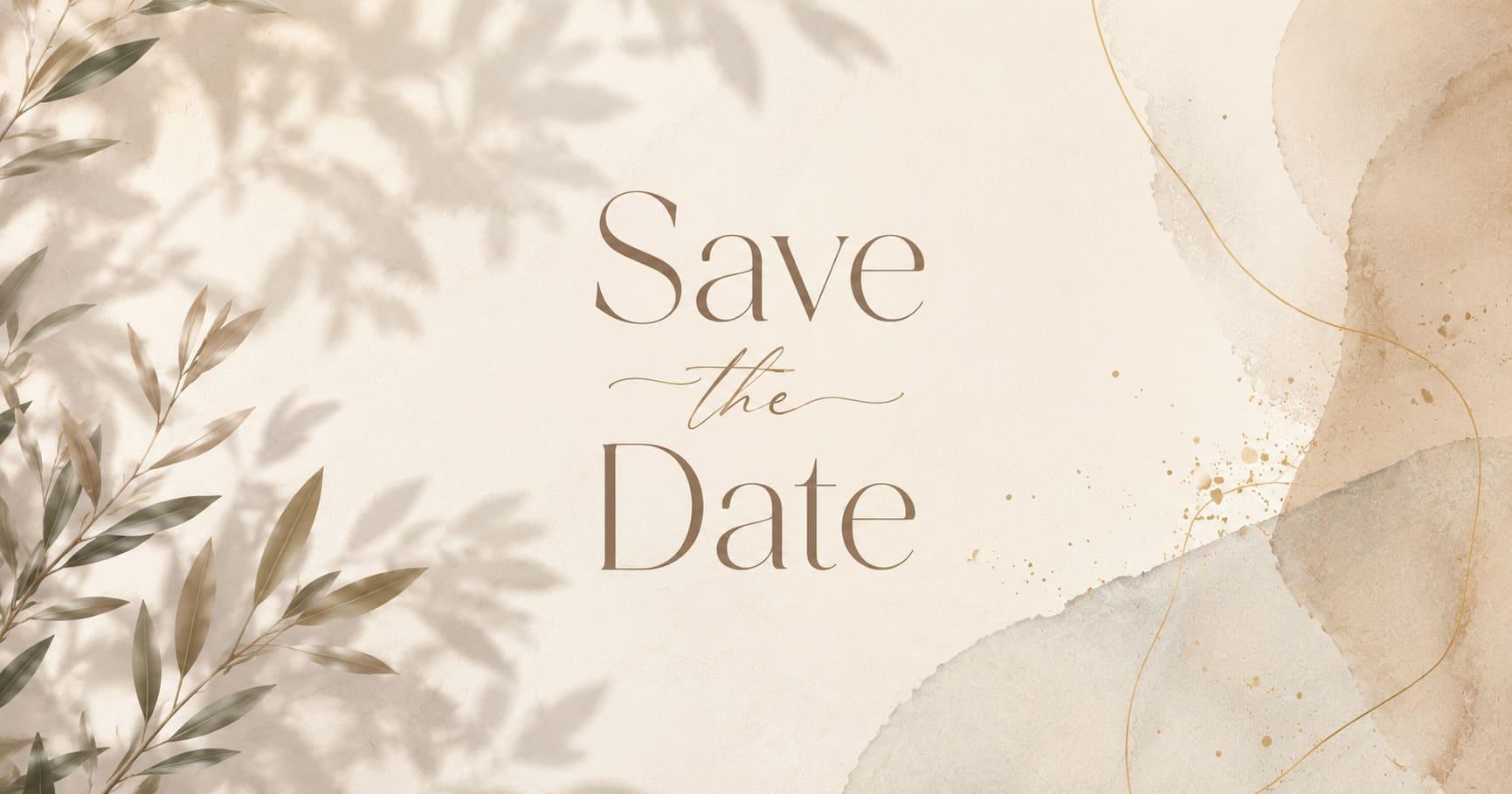 Save the Date