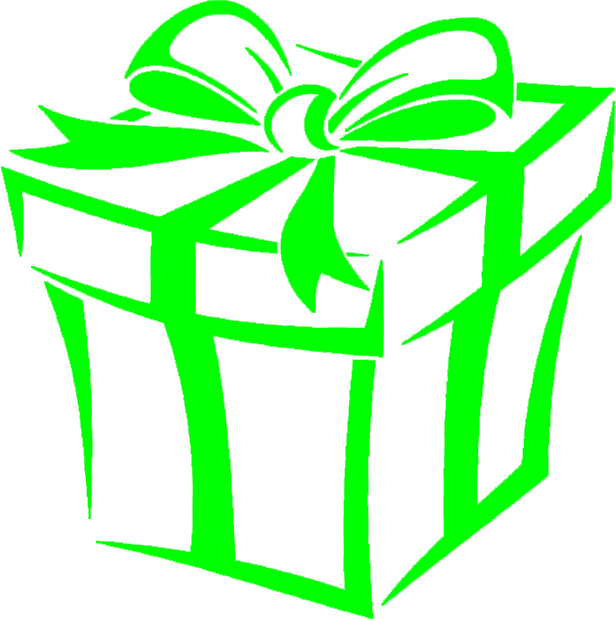 Hidden Gift Box Green