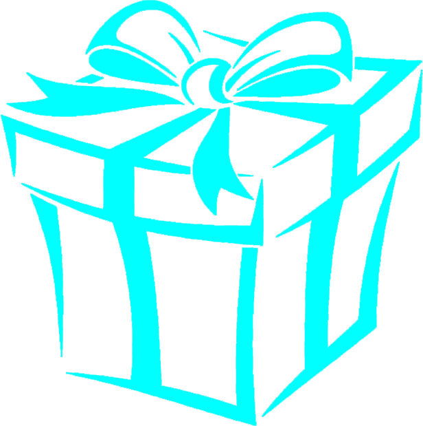 Hidden Gift Box Light Blue