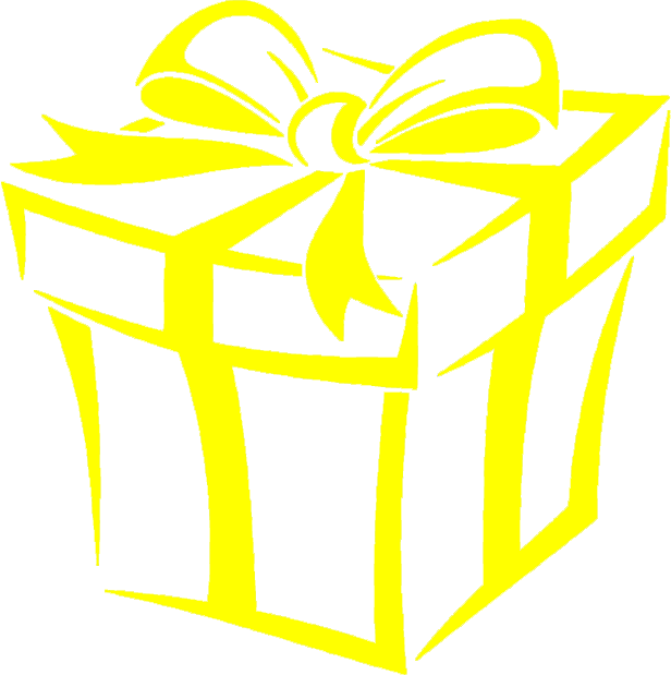 Hidden Gift Box Yellow